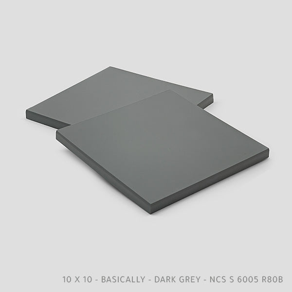 Click'n Tile - 10x10 Basically Dark Grey