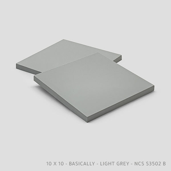 Click'n Tile - 10x10 Basically Light Grey