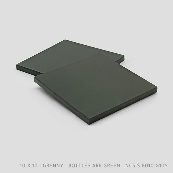 Click'n Tile - 10x10 Bottle Green