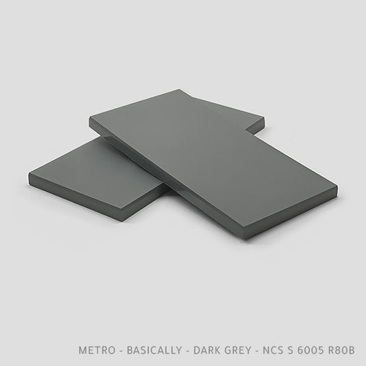 Click'n Tile - Metro Basically Dark Grey