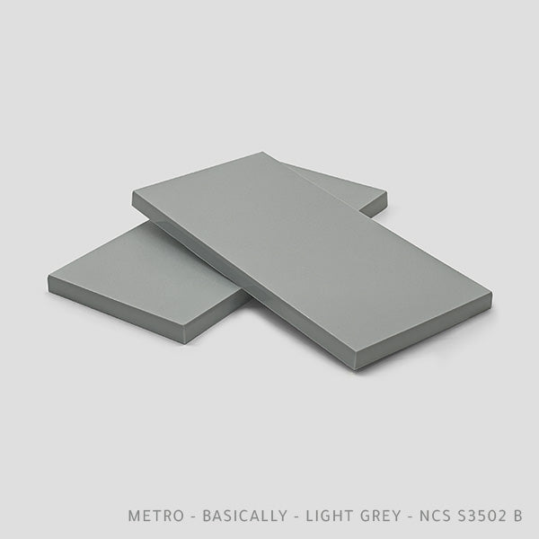 Click'n Tile - Metro Basically Light Grey