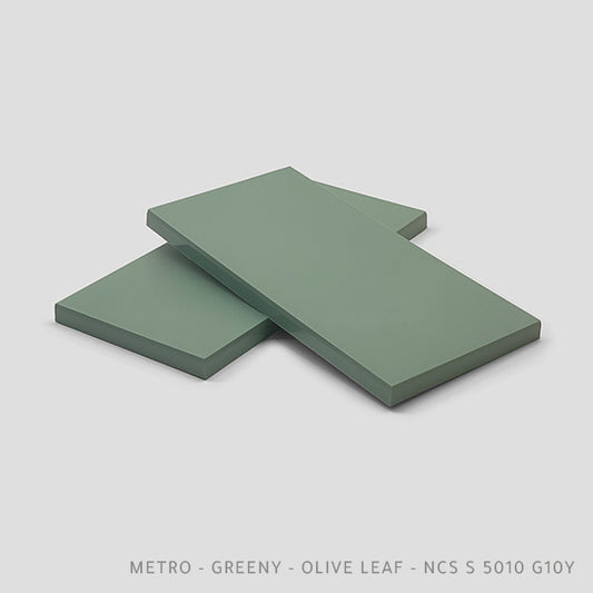 Click'n Tile - Metro Olive Leaf