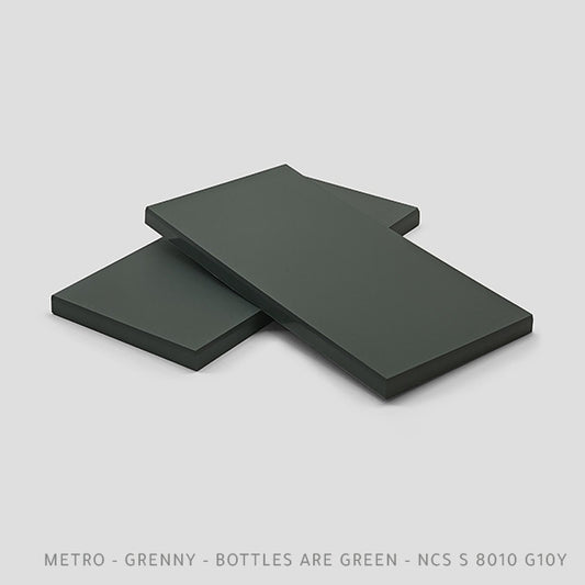 Click'n Tile - Metro Bottle Green